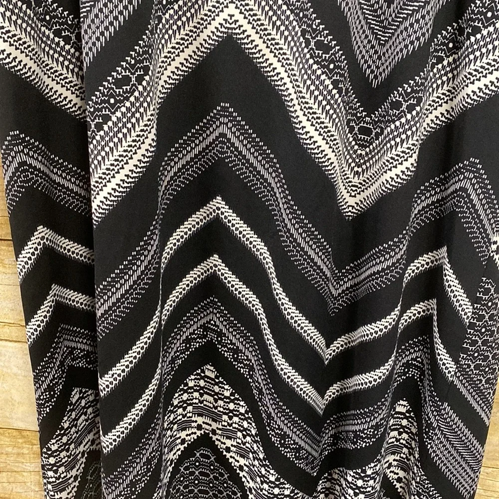 Vintage AB Studio chevron print maxi skirt size medium - Picture 8 of 10